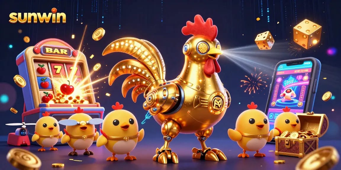 Win big with sunwin's exciting slot machines featuring vibrant animated characters and dynamic gameplay.