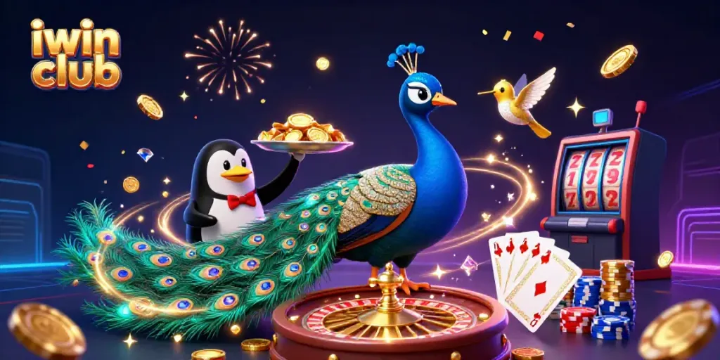 Experience the vibrant energy and excitement of iwin club with dynamic casino elements.