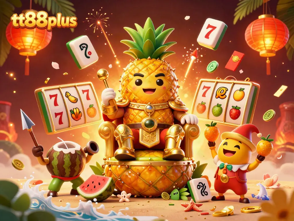Experience thrilling gameplay at tt88plus with vibrant casino elements and a lively 3D scene.