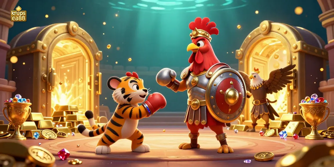 Experience the thrilling krups ea88 gaming scene with golden treasures and entertaining characters.