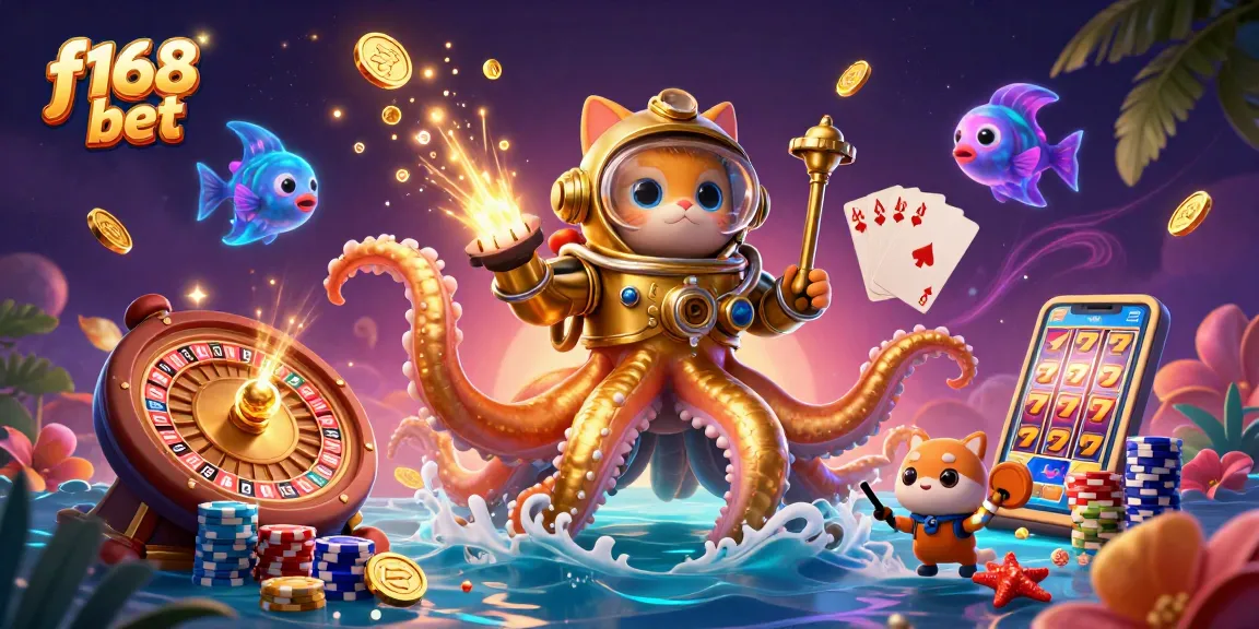 Experience thrilling action in the f168 bet universe with golden treasures and dynamic casino elements.